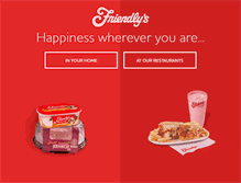 Tablet Screenshot of friendlys.com